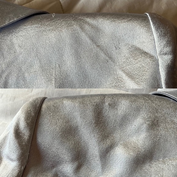 CINQ A SEPT Kylie Satin Blazer in Silver Size 00 NWT - Picture 15 of 15